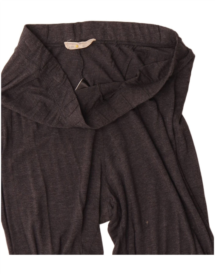 Calça de treino feminina MARKS & SPENCER UK 10 algodão cinza pequeno