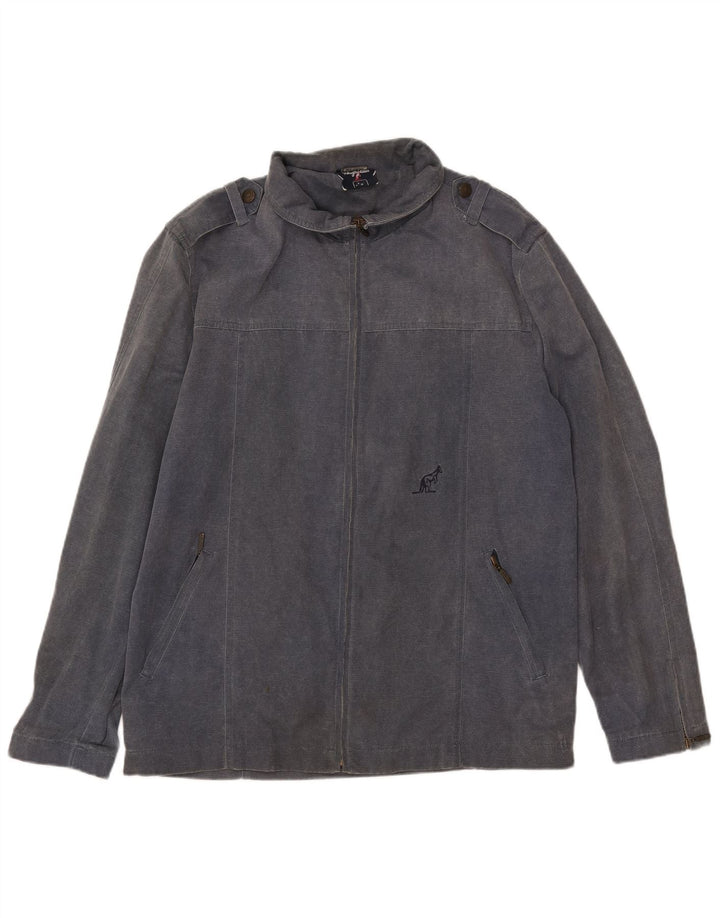 Jaqueta militar masculina AUSTRALIAN L'ALPINA IT 50 grande algodão azul marinho