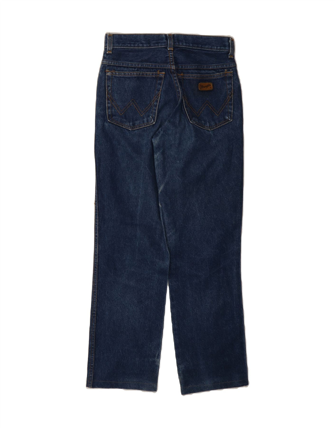 WRANGLER Womens Texas Straight Jeans W28 L28 Blue Cotton Vintage Wrangler and Second-Hand Wrangler from Messina Hembry 
