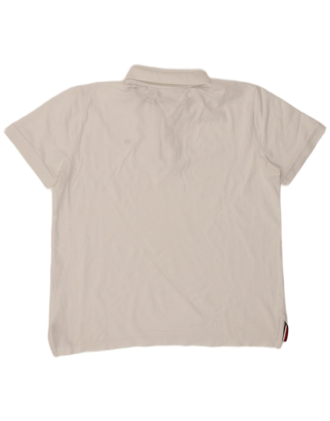 Camisa polo masculina Tommy Hilfiger 15-16 anos branca