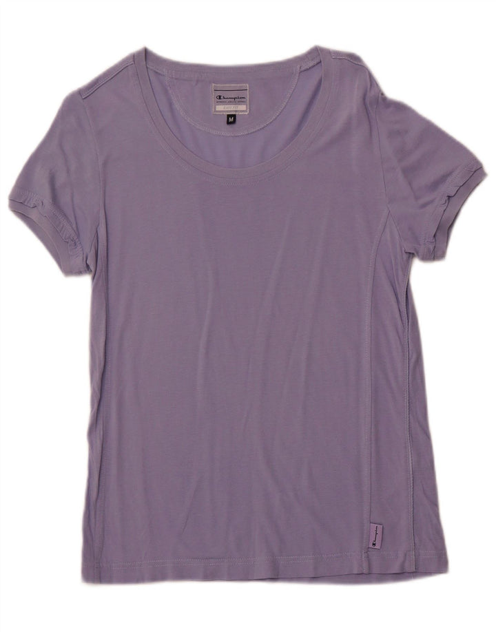 Camiseta feminina CHAMPION Easy Fit Top UK 12 Médio Roxo