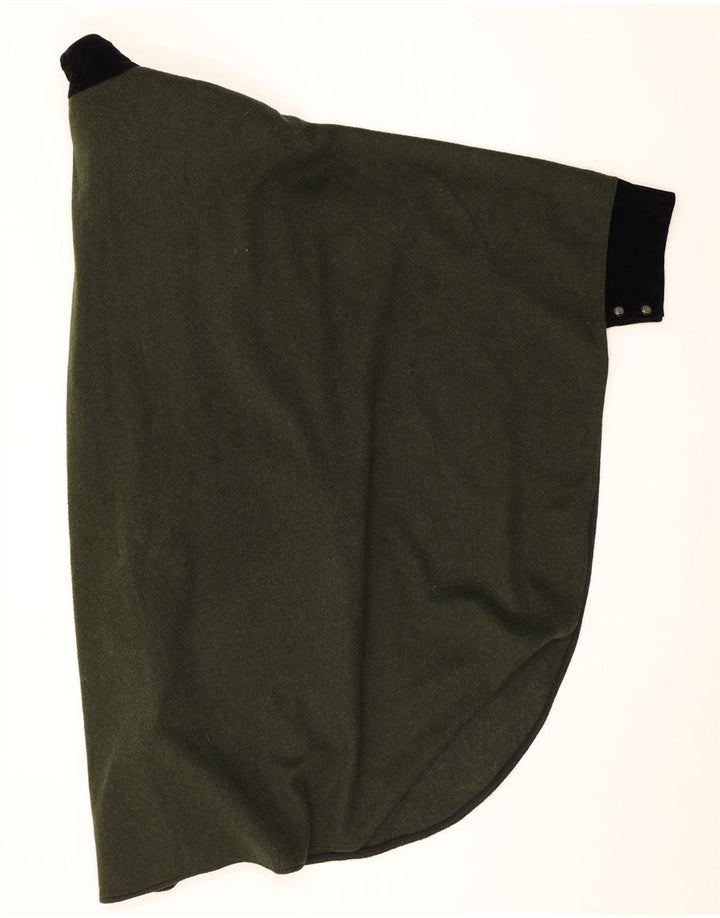 Casaco Poncho Feminino Anna E Cristina IT 44 Verde Médio Colorblock