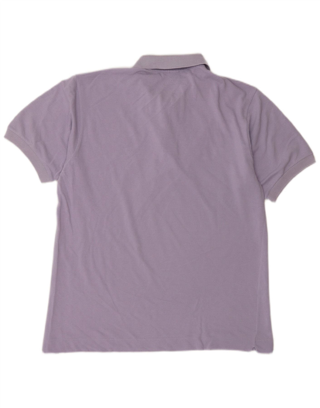 Camisa polo masculina Lacoste tamanho 4 médio algodão roxo