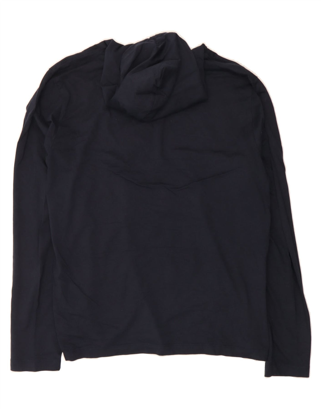 TOMMY HILFIGER Mens Hoodie Jumper Large Navy Blue Cotton Vintage Tommy Hilfiger and Second-Hand Tommy Hilfiger from Messina Hembry 
