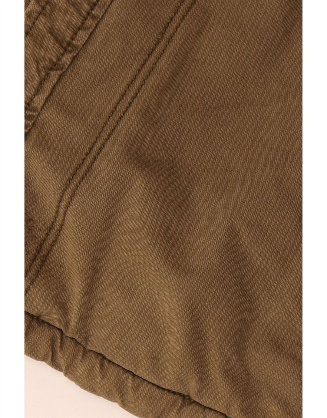 Jaqueta utilitária masculina Fat Face Regular Fit Reino Unido 42 XL algodão marrom