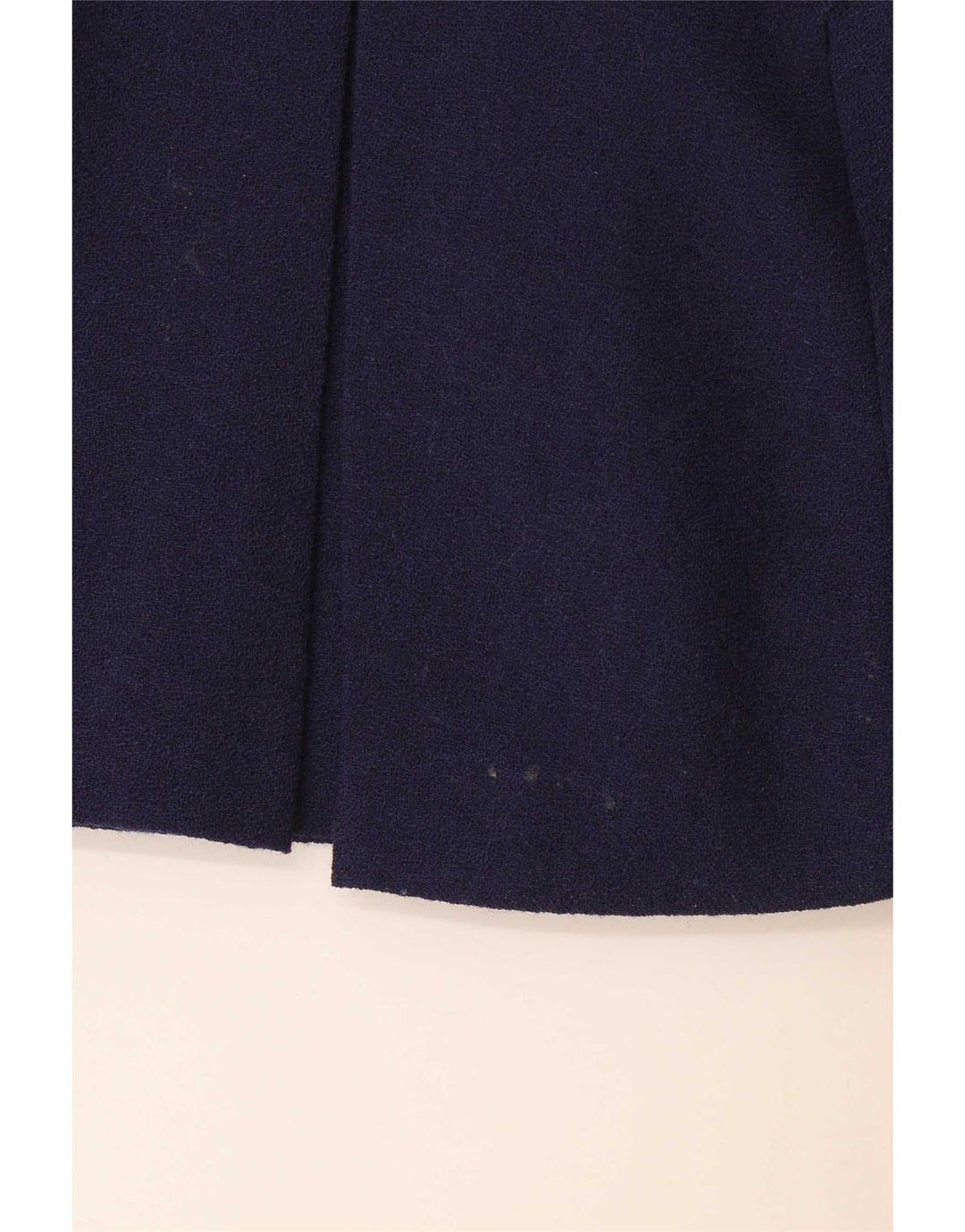 Minissaia feminina vintage W30 médio azul marinho