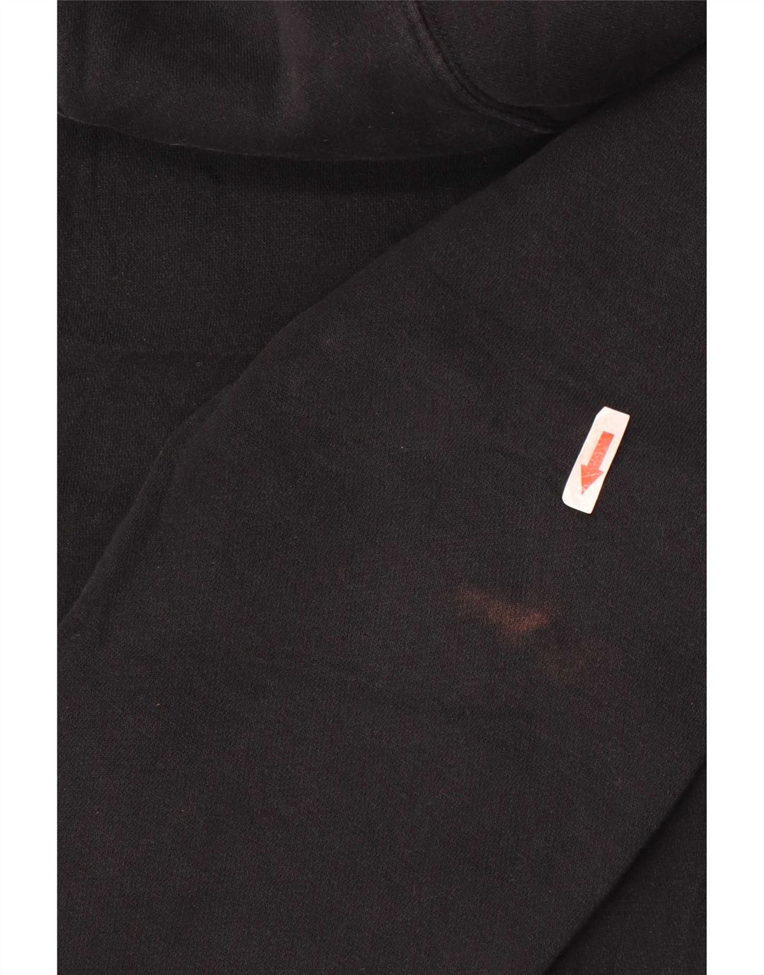 Nike Mens Hoodie Jumper Grande Algodão Preto