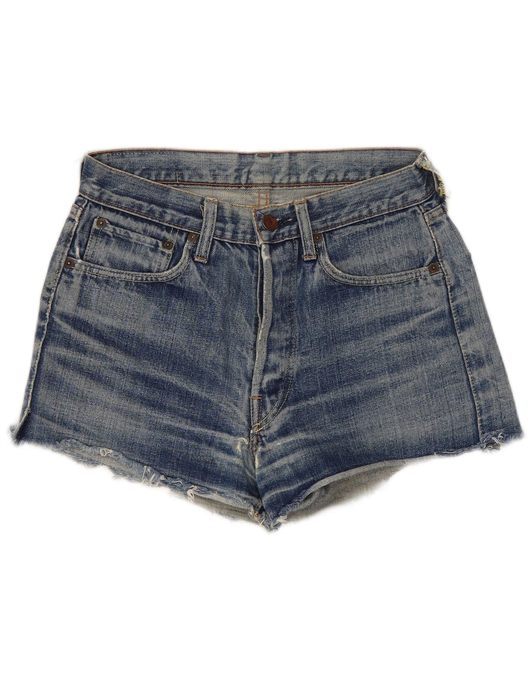Shorts jeans feminino Levi's W28 azul médio
