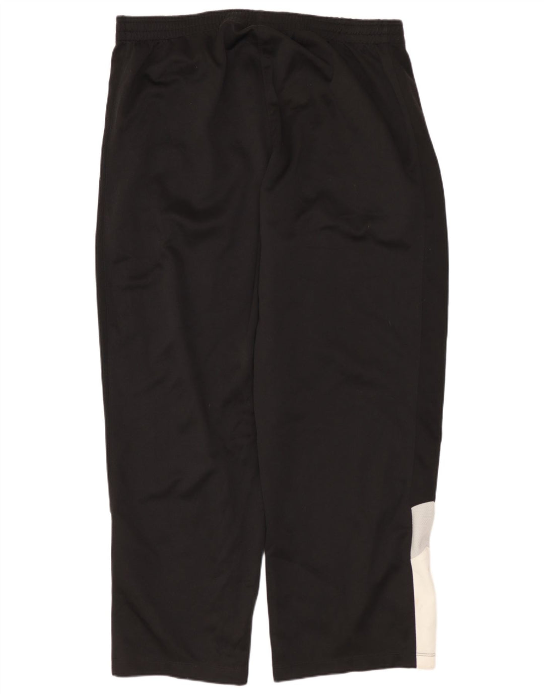 Calça de treino masculina PUMA grande poliéster colorblock preto