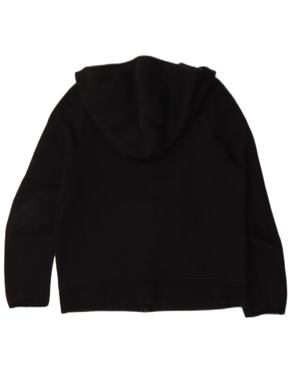 Suéter Nike Boys Zip com capuz 13-14 anos XL preto algodão