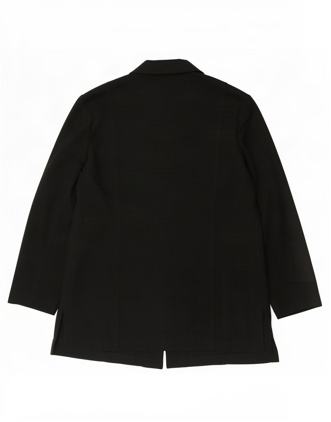 Blusa feminina vintage EU 50 3XL poliéster preto