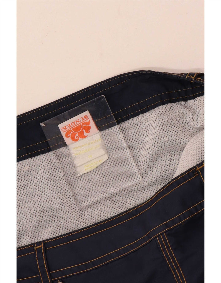 Shorts de natação masculino Sundek médio azul marinho poliéster