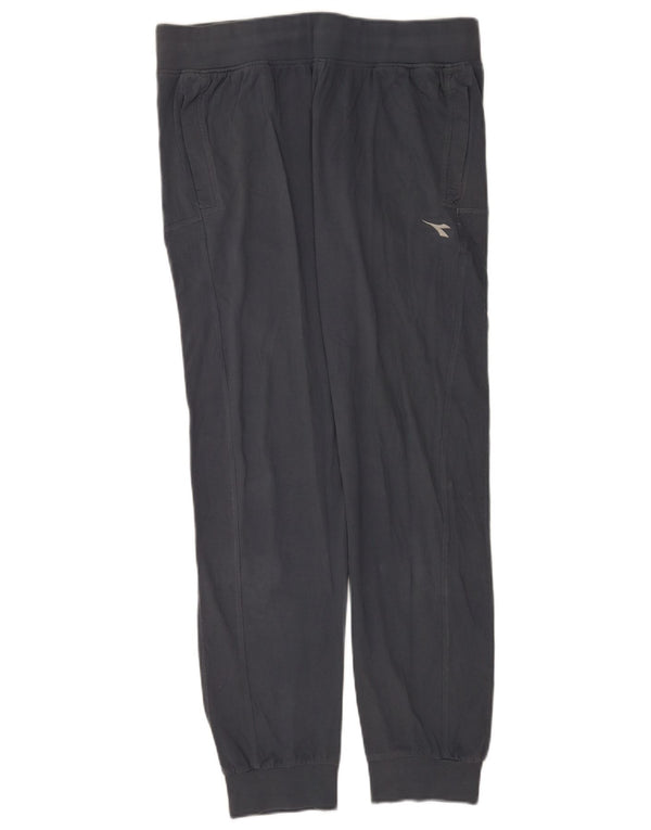 Calça de treino feminina Diadora Joggers UK 18 XL cinza algodão