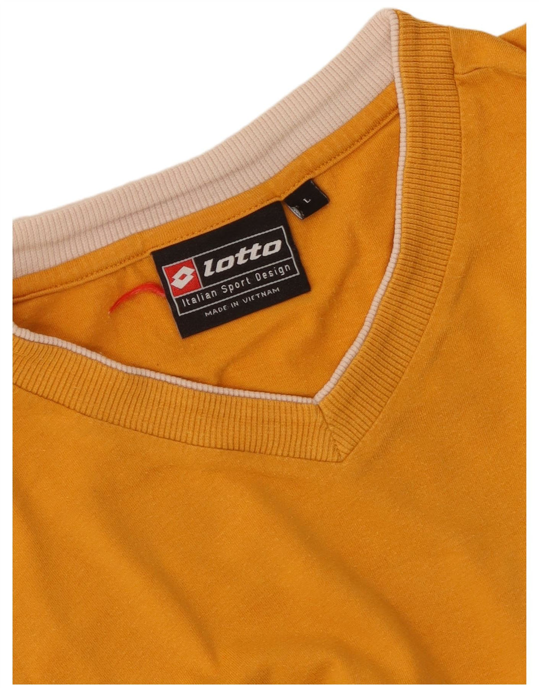Camiseta masculina Lotto Top grande amarelo