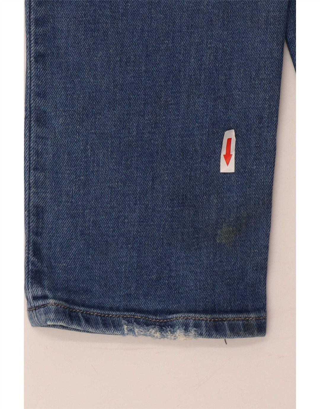 Tommy Hilfiger Masculino Slim Jeans W30 L32 Azul Algodão
