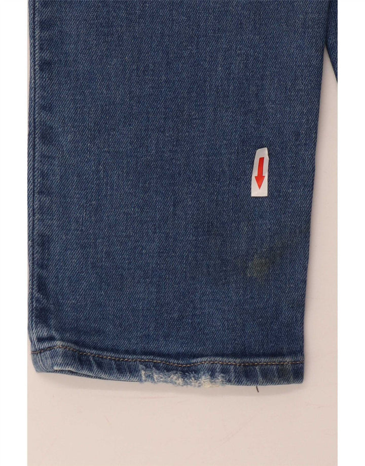 Tommy Hilfiger Masculino Slim Jeans W30 L32 Azul Algodão