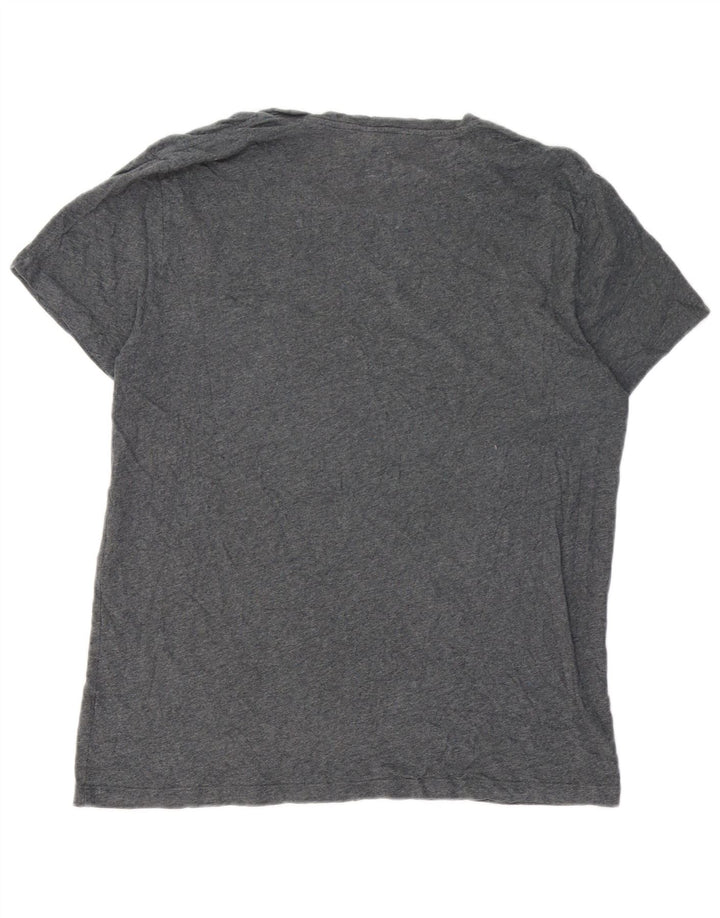 Camiseta masculina Jack Wills Top XL cinza manchado