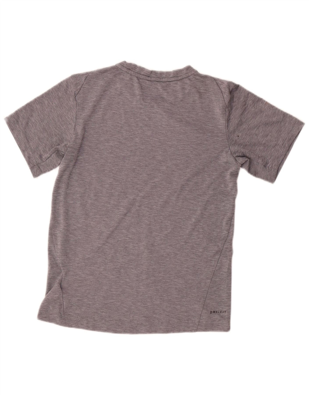 Camiseta Nike Boys Dri Fit Graphic Top 10-11 Anos Cinza Médio Poliéster