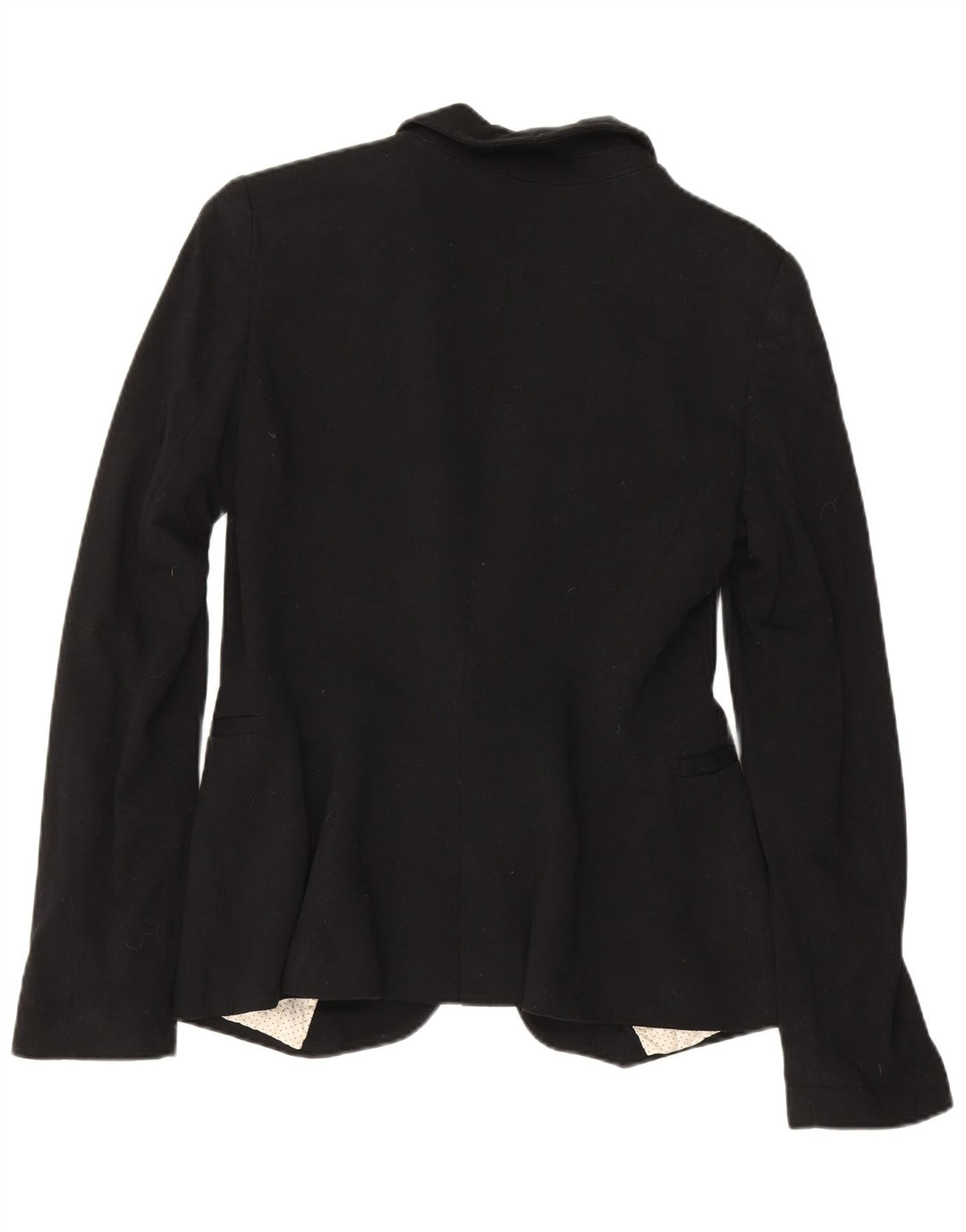 Jaqueta blazer feminina Zara com 1 botão Reino Unido 10 pequena preta