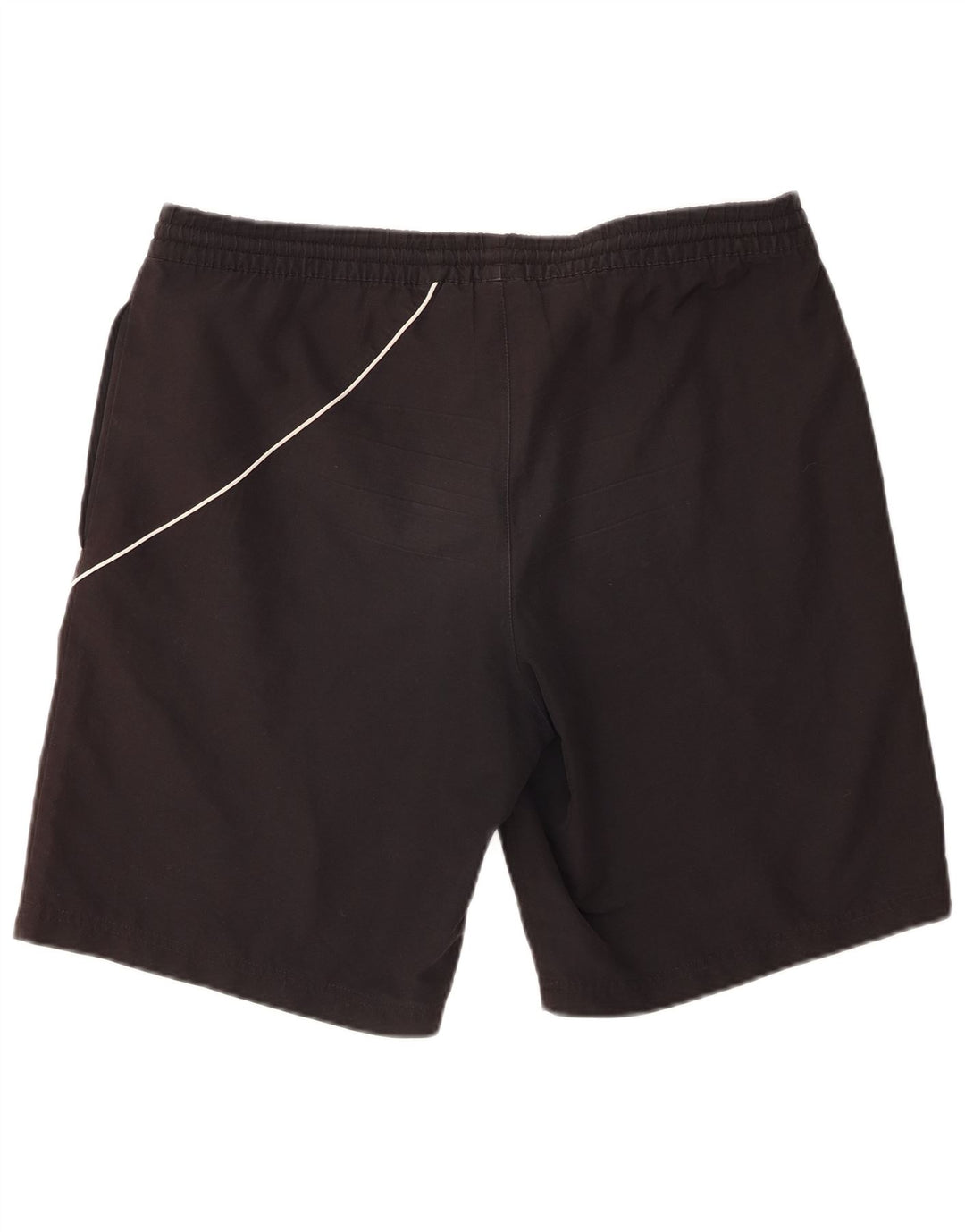 Shorts esportivos masculinos Adidas grande poliéster preto