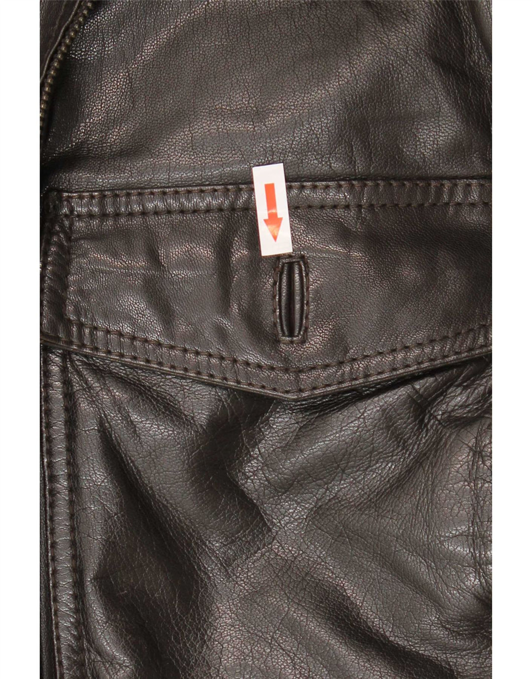 Jaqueta de couro masculina Conbipel IT 52 grande preta