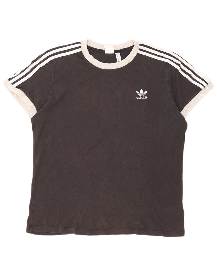 Camiseta Feminina Adidas Top UK 12 Médio Algodão Preto