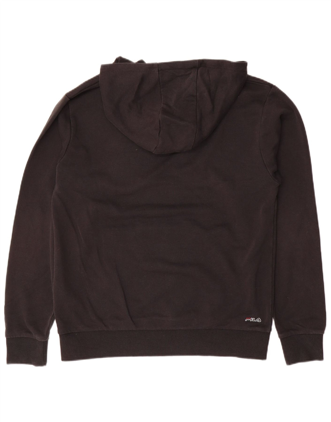 Pulôver com capuz gráfico FILA Boys 15-16 anos algodão preto