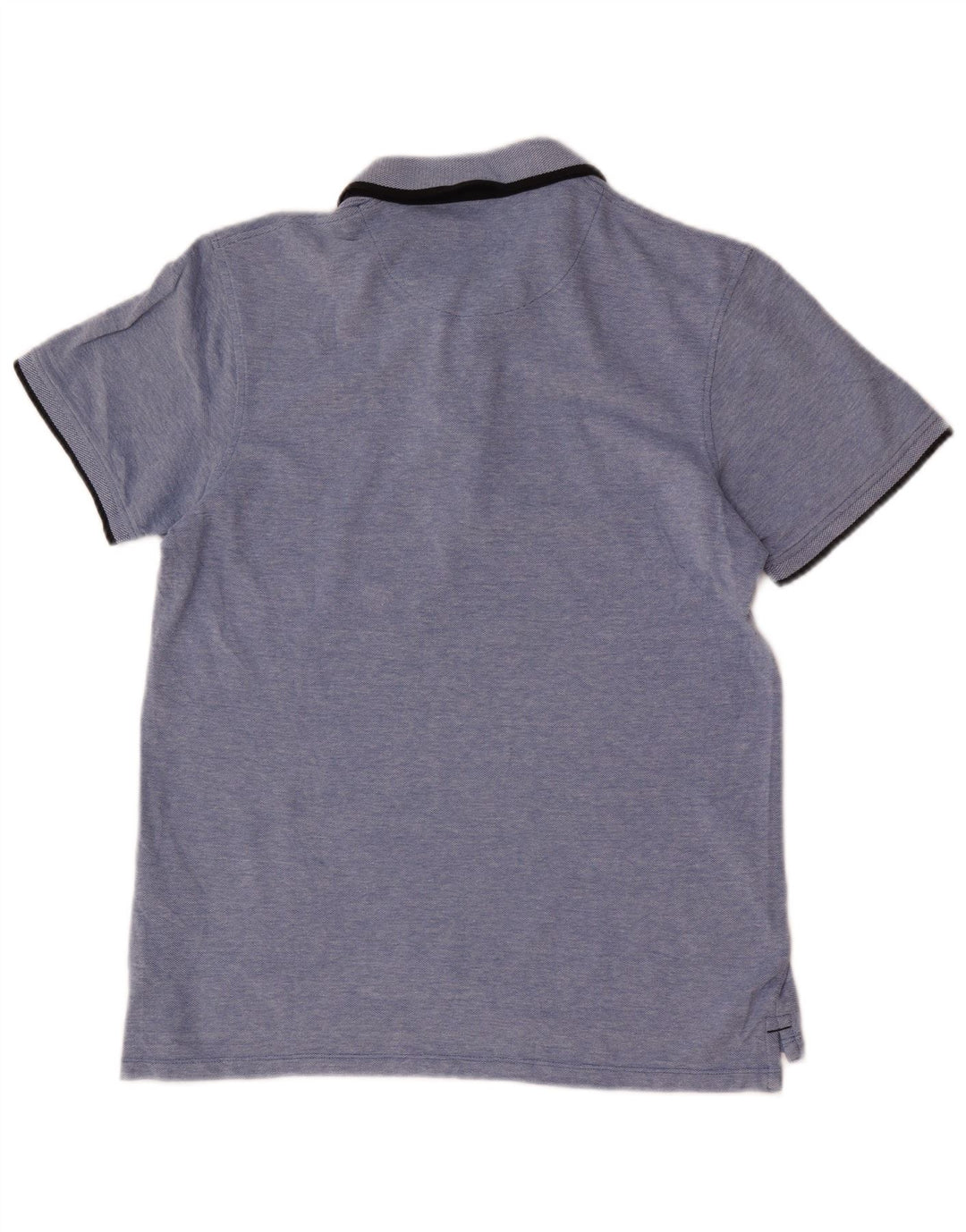 Camisa polo masculina Jack & Jones Regular Fit algodão azul médio