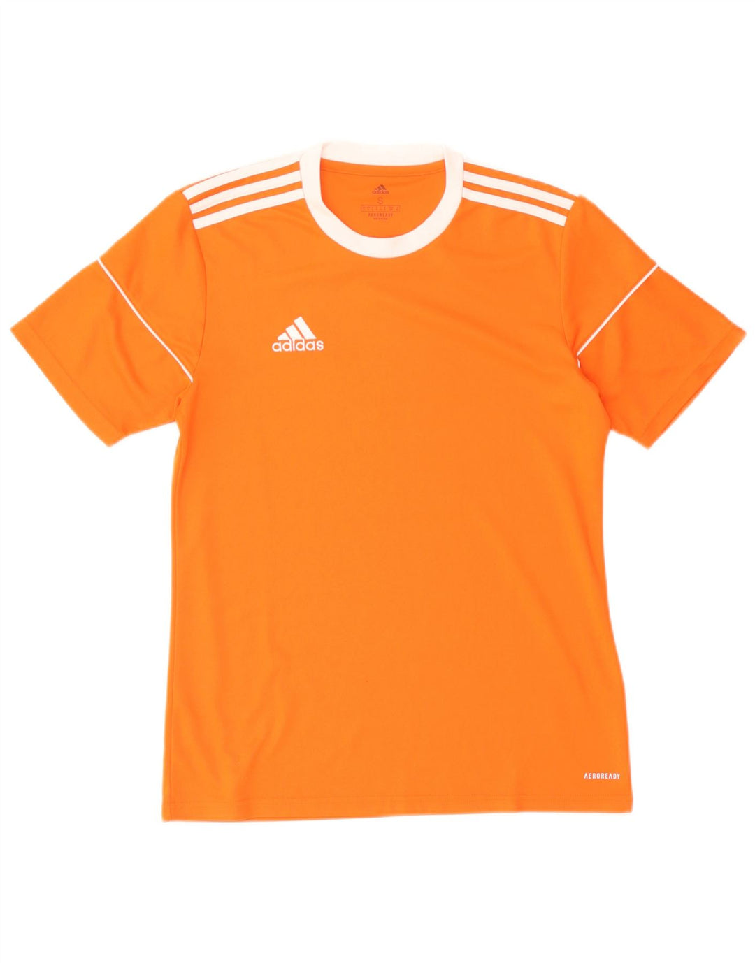 Adidas Mens Aeroready Camiseta Top Pequeno Laranja Poliéster