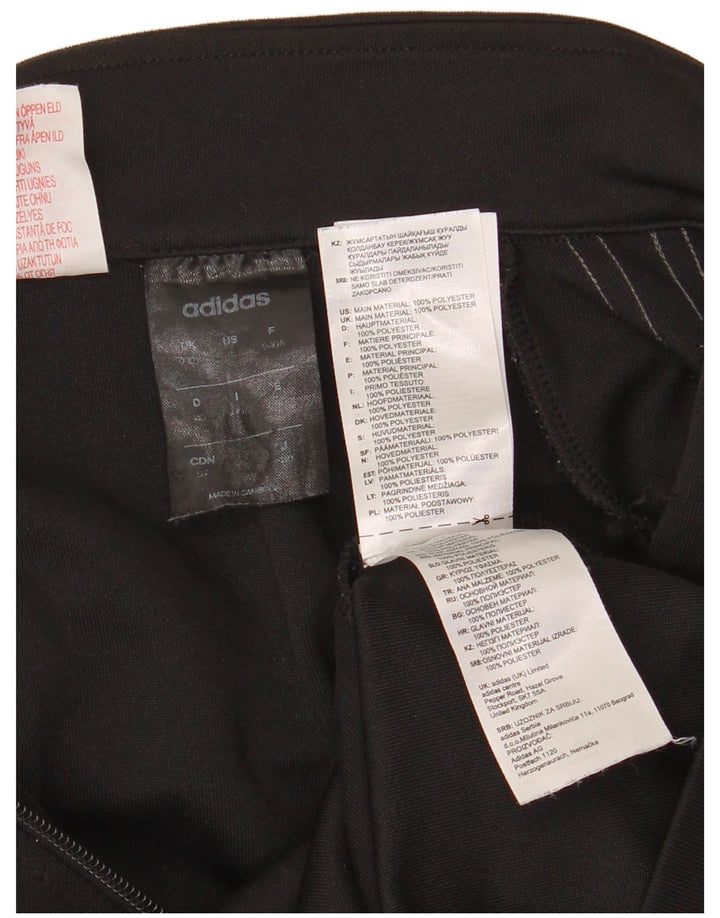 Casaco de treino adidas menino 9-10 anos preto poliéster