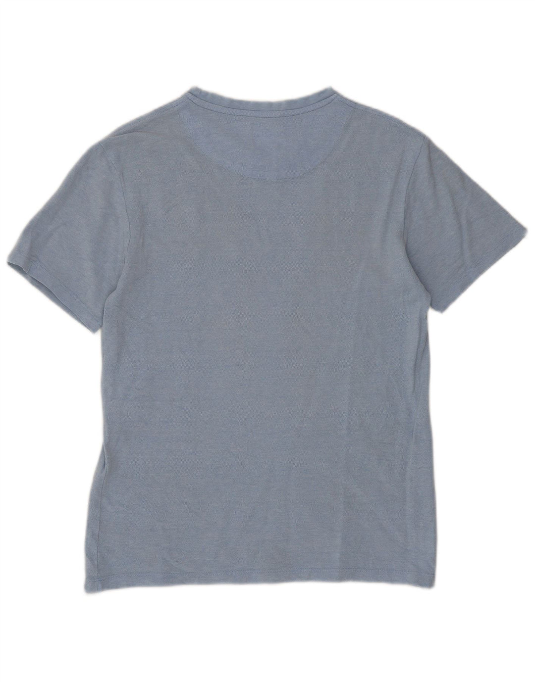 Camiseta masculina Zara Top pequeno azul
