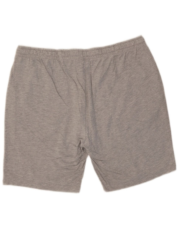 Shorts esportivos gráficos masculinos Kappa XL cinza algodão