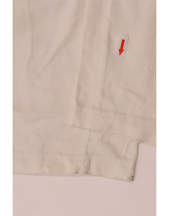 Calça de treino feminina Champion UK 12 algodão branco médio