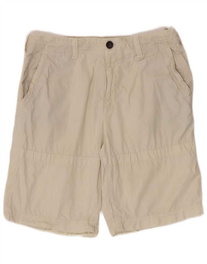Timberland Mens Chino Shorts W34 Grande Algodão Cinza