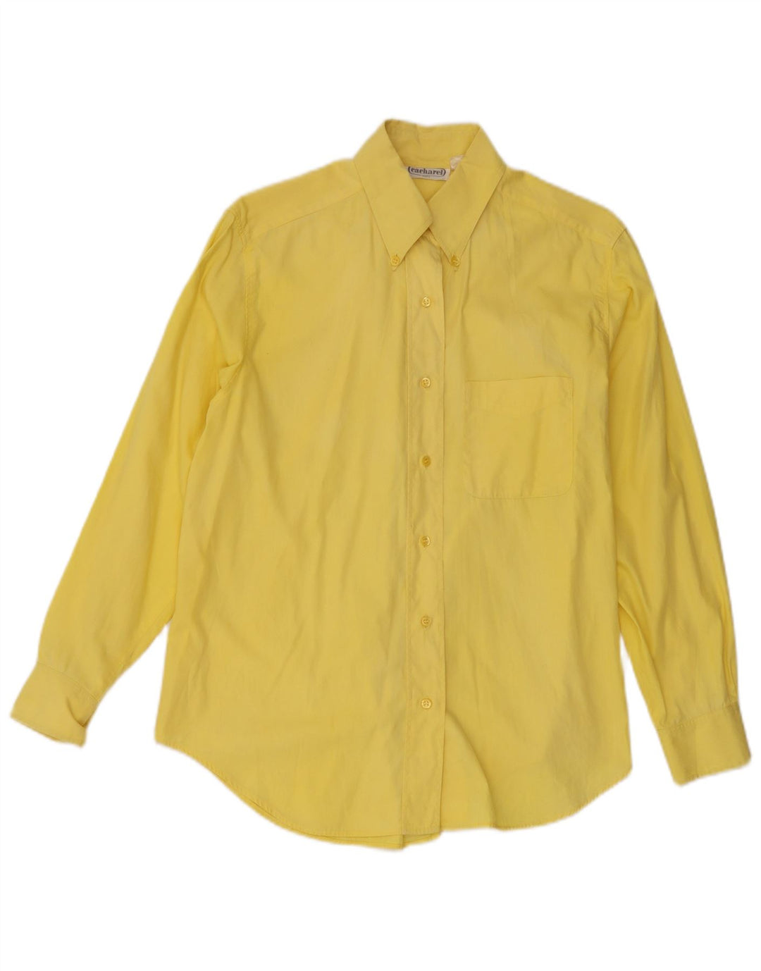 Camisa Cacharel Mulher UK 14 Grande Amarelo