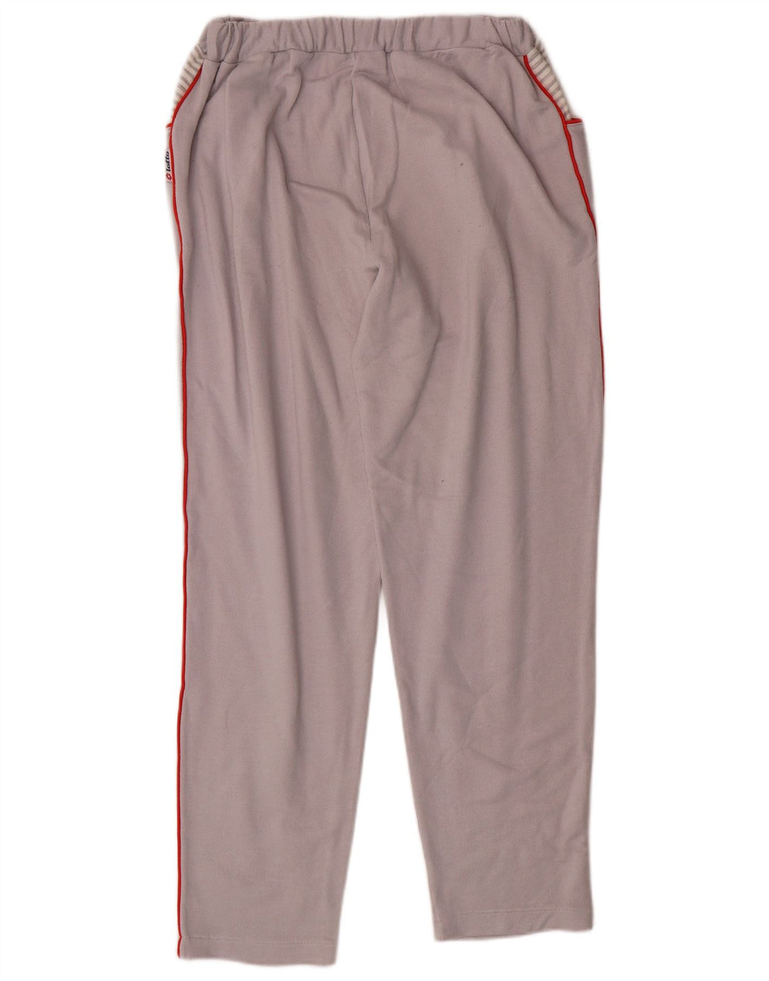 Calça de treino feminina LOTTO IT 46 grande algodão cinza