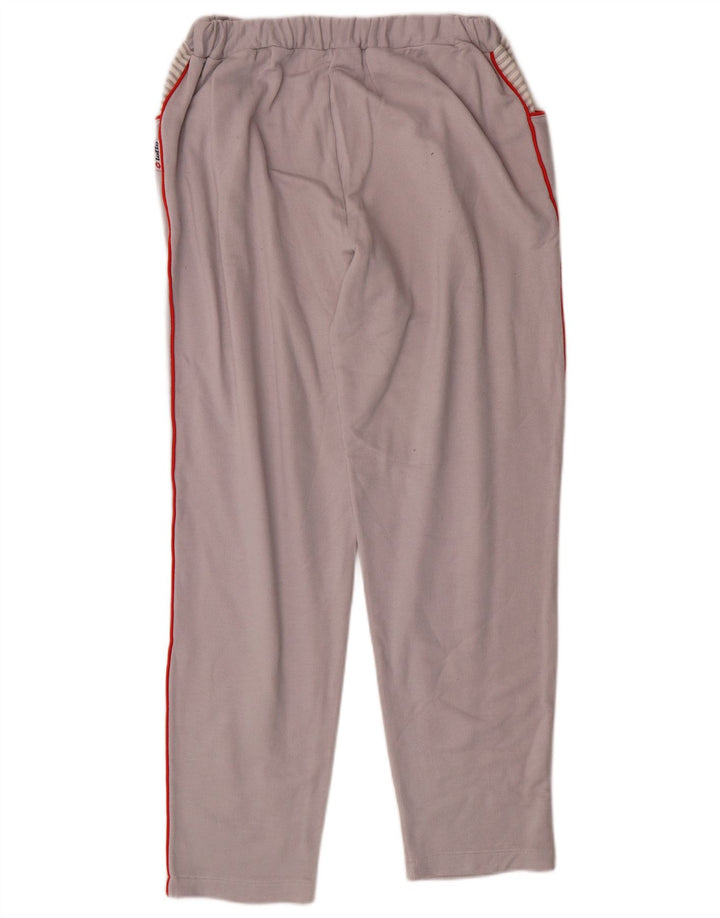 Calça de treino feminina LOTTO IT 46 grande algodão cinza