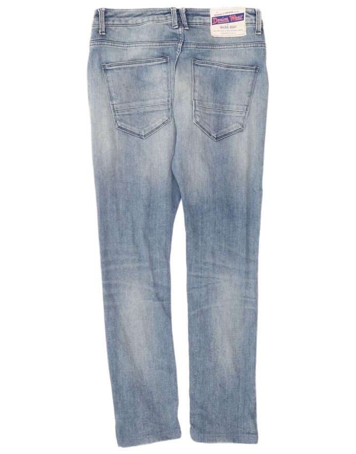 Zara Jeans Skinny Masculino EU 40 Médio W31 L28 Azul