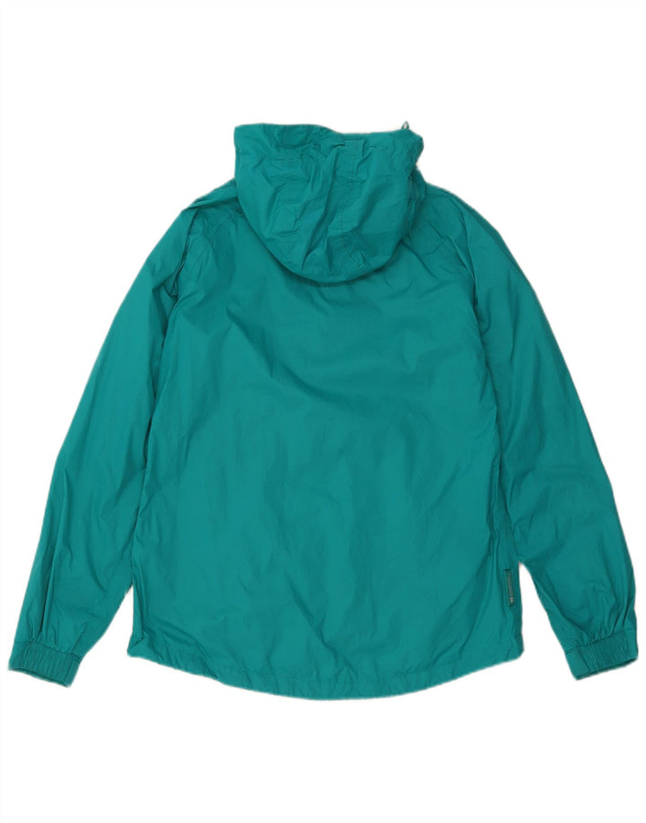 Jaqueta de chuva feminina com capuz MOUNTAIN WAREHOUSE Reino Unido 10 pequena turquesa