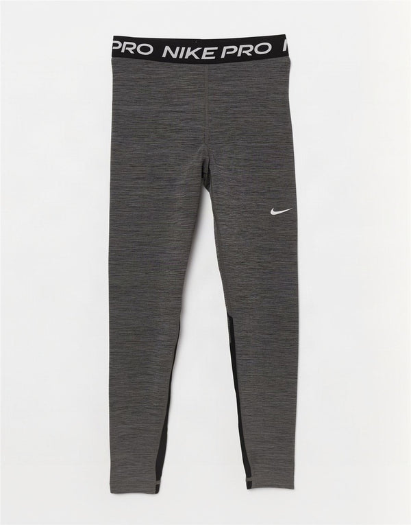 Leggings femininas Nike Dri Fit Graphic XS W24 L32 cinza colorblock poliéster