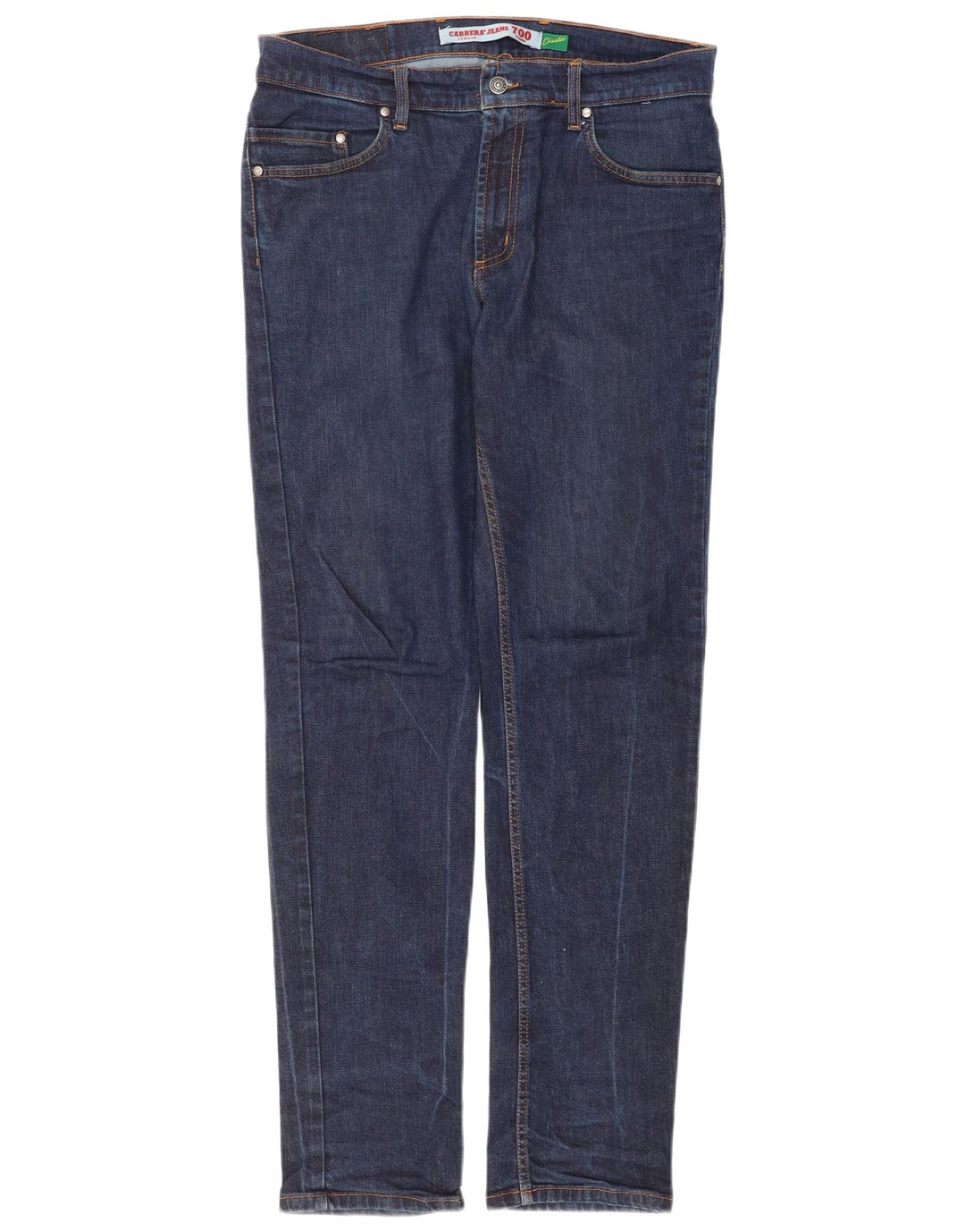 Carrera Masculino 700 Straight Jeans IT 48 Médio W33 L33 Azul Marinho Algodão