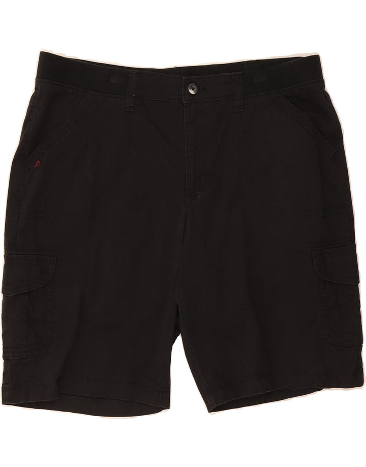 LEE Womens Relaxed Fit Cargo Shorts US 16 2XL W36  Black Cotton Vintage Lee and Second-Hand Lee from Messina Hembry 