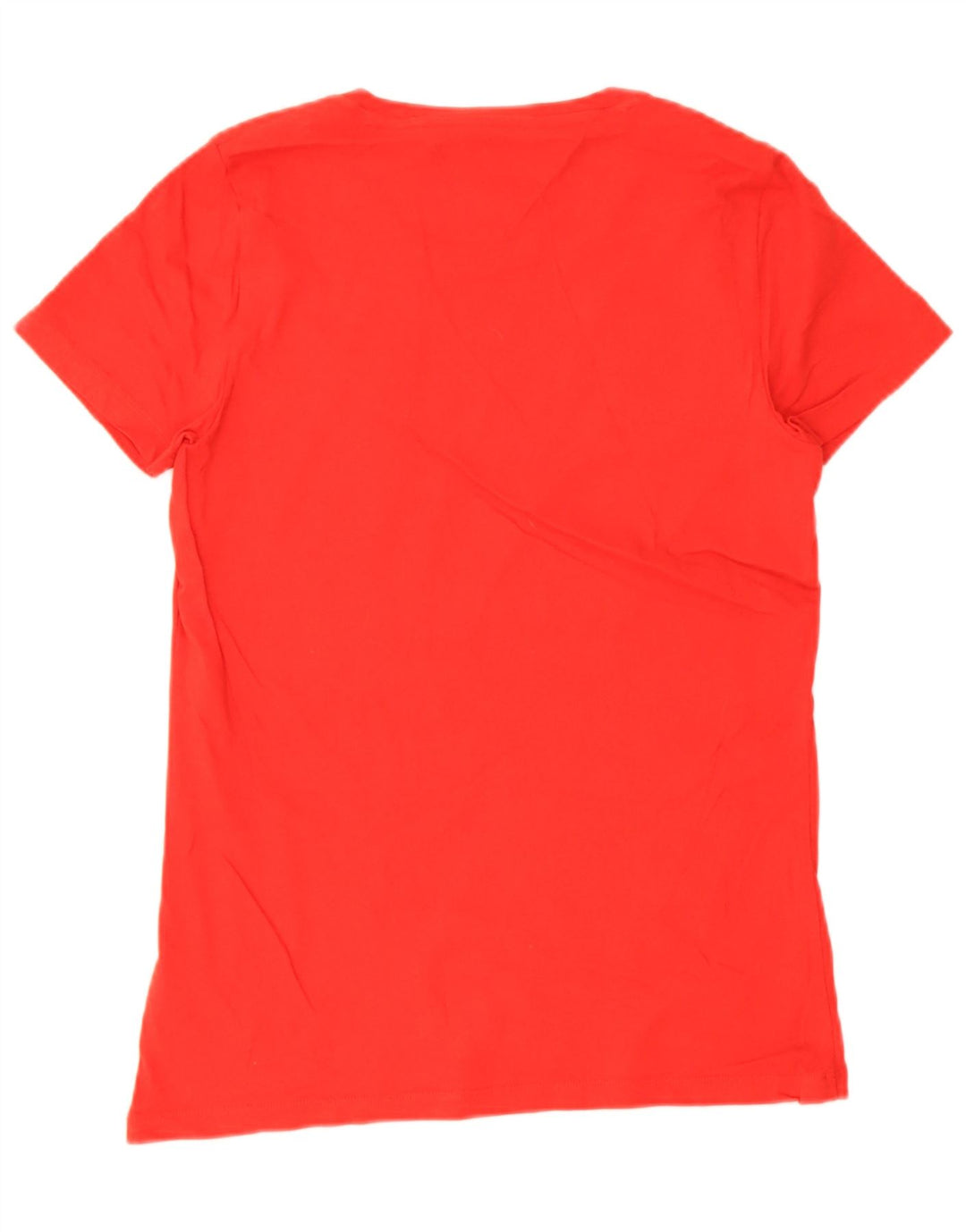 Tommy Hilfiger Camiseta masculina grande de algodão vermelho