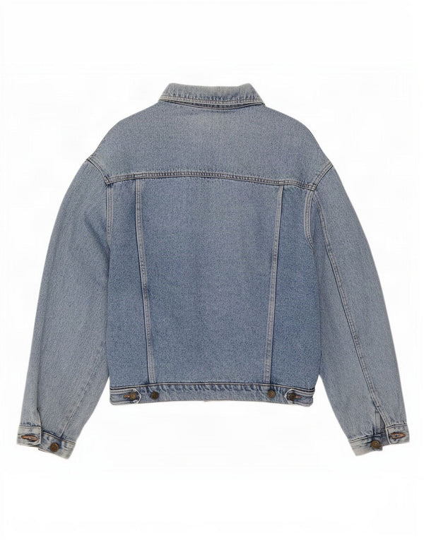 Jaqueta jeans masculina POP 84 UK 40 grande azul