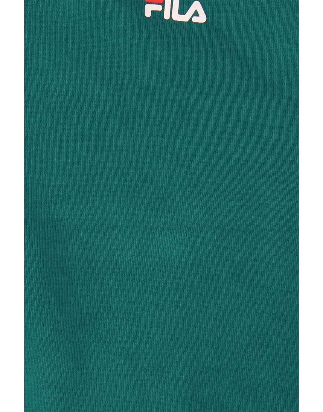 Fila moletom gráfico masculino jumper médio verde algodão colorblock