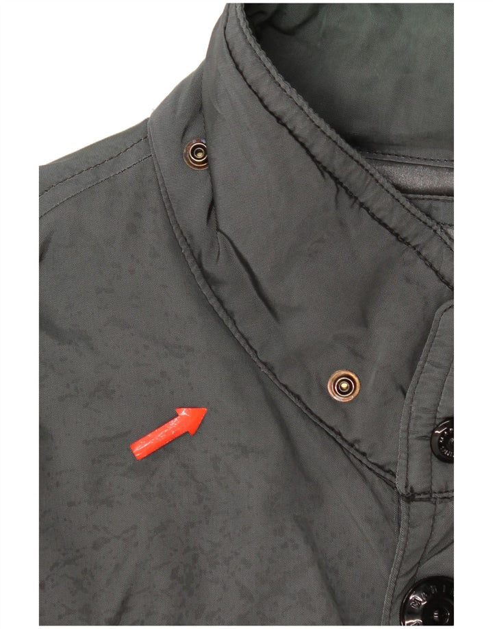 Jaqueta acolchoada masculina Marina Yachting IT 56 3XL cinza nylon
