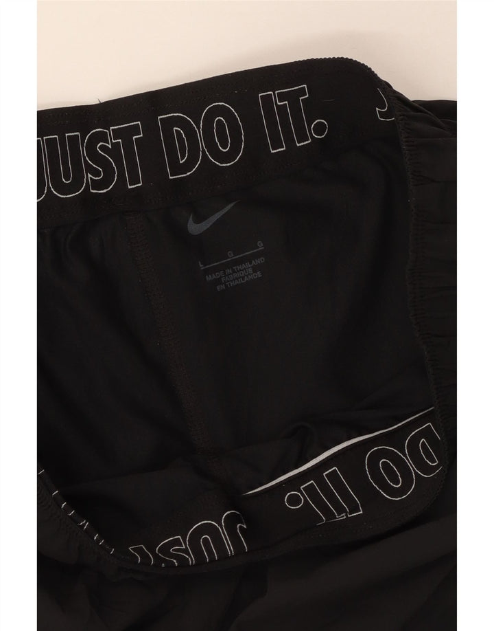 Shorts esportivos femininos NIKE UK 14 grandes pretos