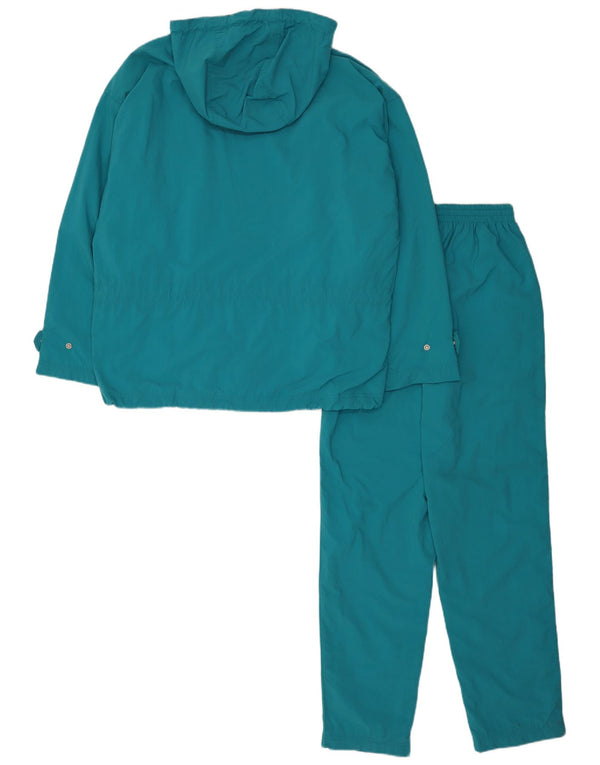 Diadora Womens Hooded Oversized Full Tracksuit UK 14 Médio Azul Poliamida