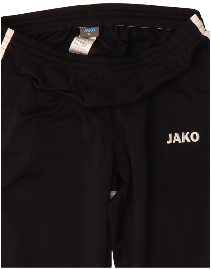 Calça de treino masculina Jako Joggers XL poliéster preto