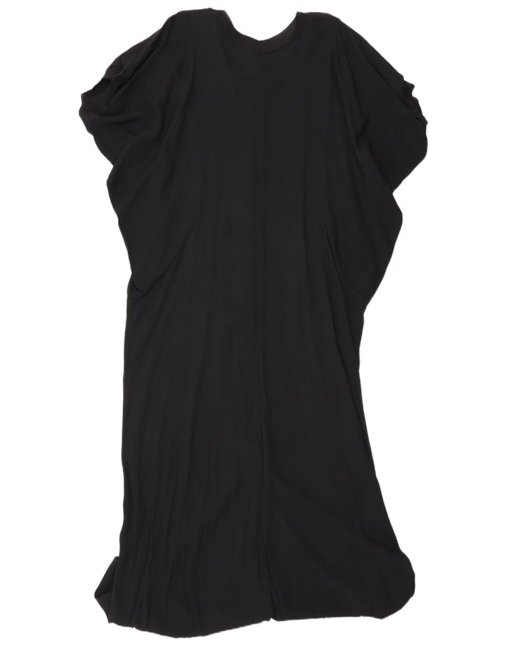 Cos vestido feminino de mangas curtas EU 44 XL preto viscose